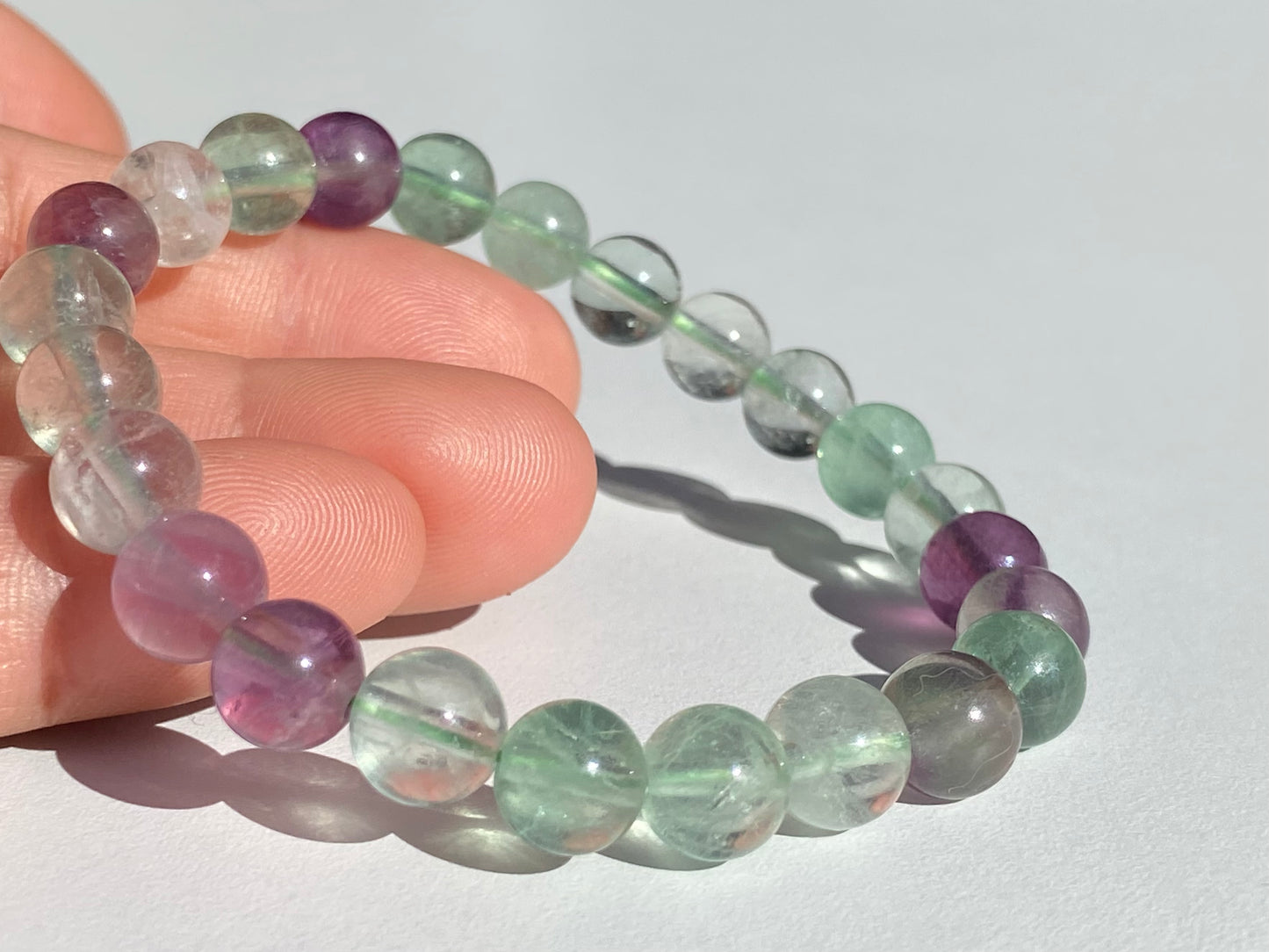 Pulsera Fluorita Arco Iris | RENOVACIÓN - SABIDURÍA INTERIOR