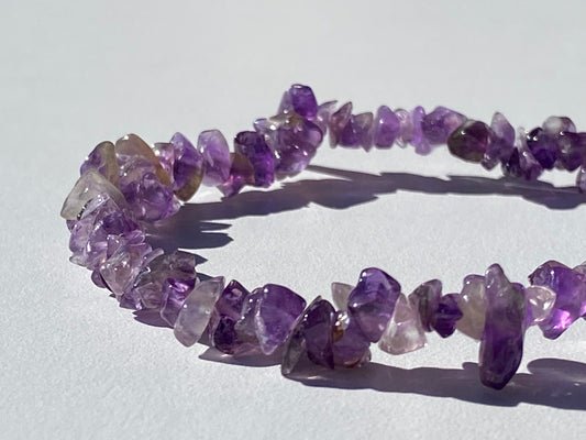 Pulsera Chip de Amatista | CALMA - EQUILIBRIO