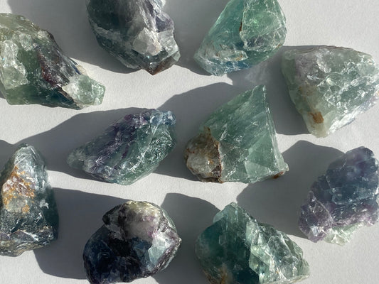 Fluorita Arco Iris Masivo | EQUILIBRIO - ENFOQUE