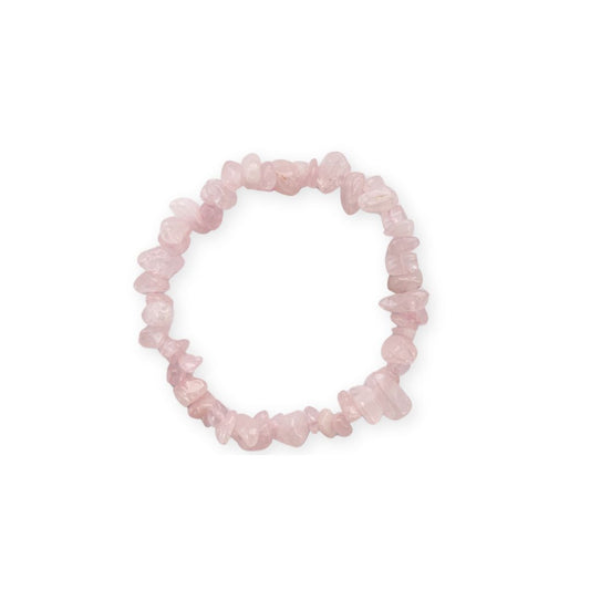 Pulsera Chip de Cuarzo Rosa | ARMONÍA - AMOR