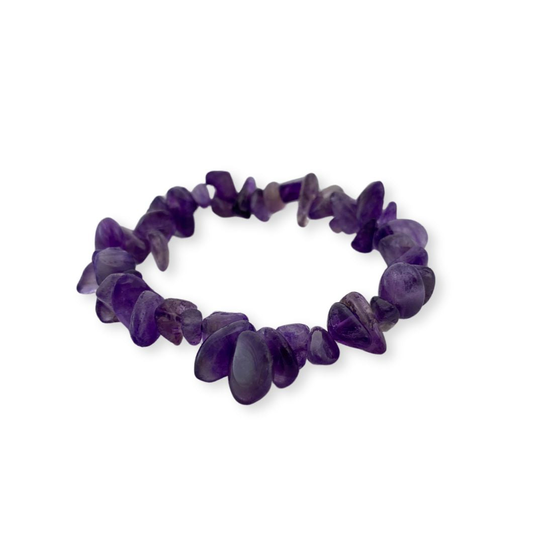Pulsera Chip de Amatista |  CALMA - EQUILIBRIO
