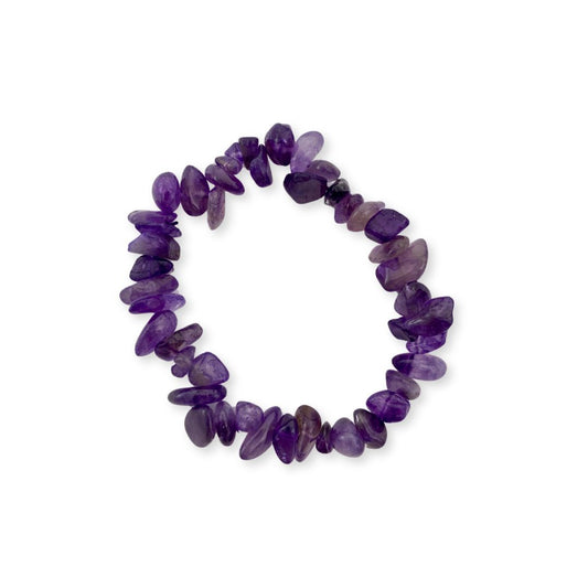 Pulsera Chip de Amatista |  CALMA - EQUILIBRIO