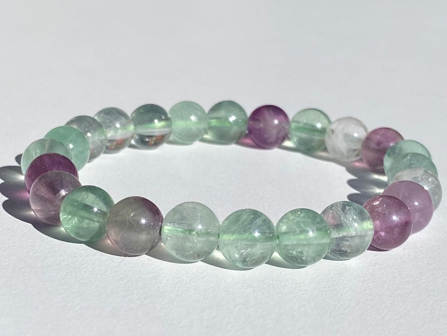 Pulsera Fluorita Arco Iris | RENOVACIÓN - SABIDURÍA INTERIOR