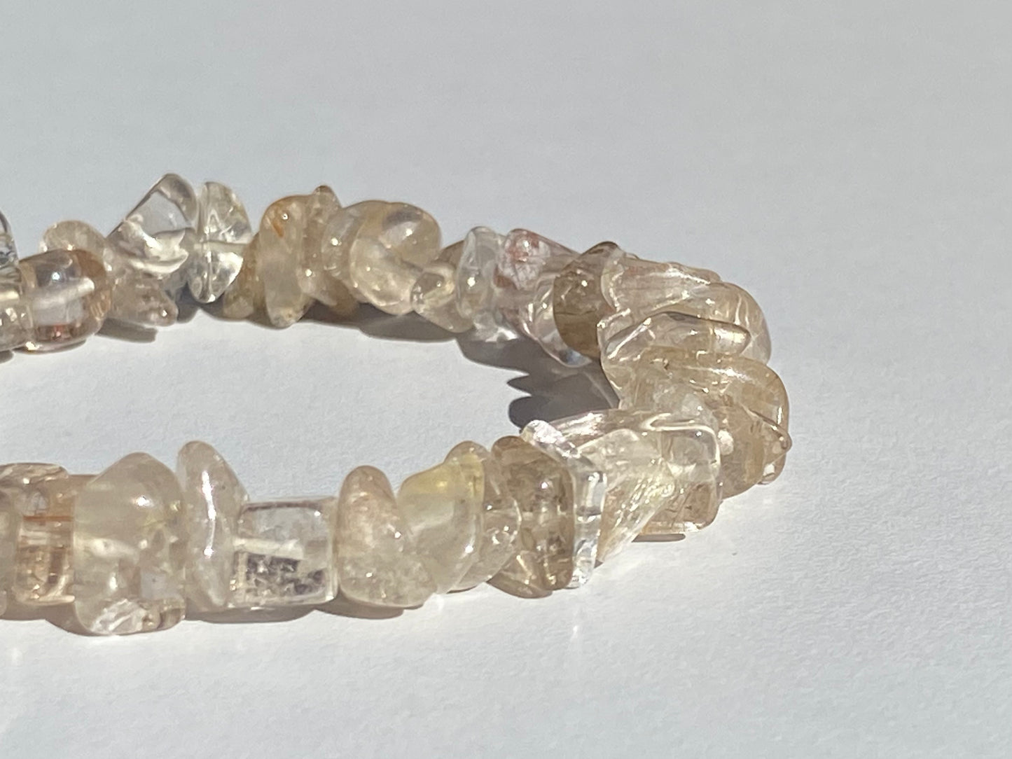 Pulsera chip Cuarzo Rutilado | INTUICIÓN - MANIFESTAR