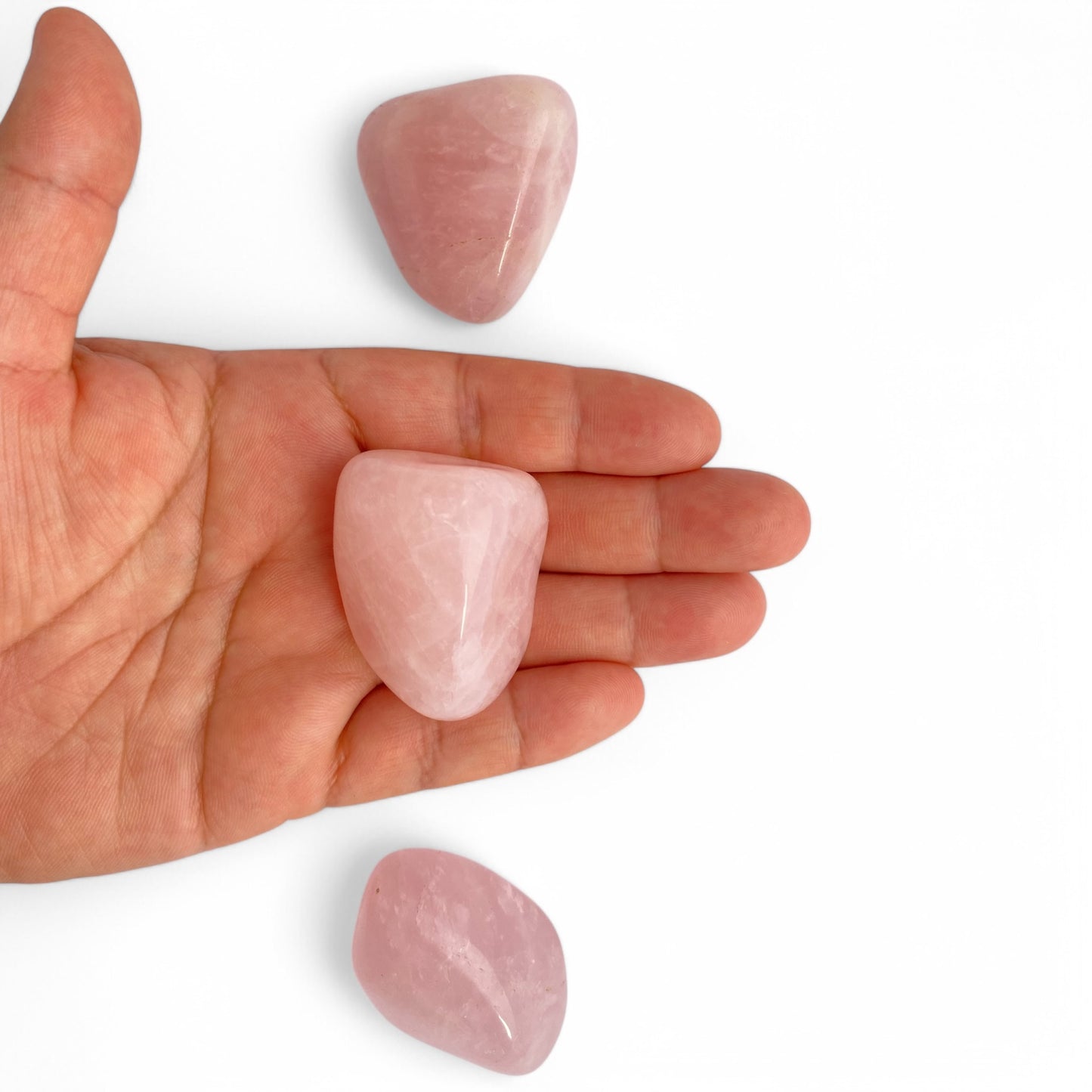 Cuarzo Rosa Rodado |AMOR - CORAZÓN