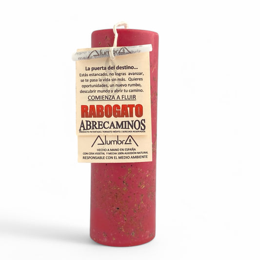 Vela Artesanal con Rabogato | ABRECAMINOS
