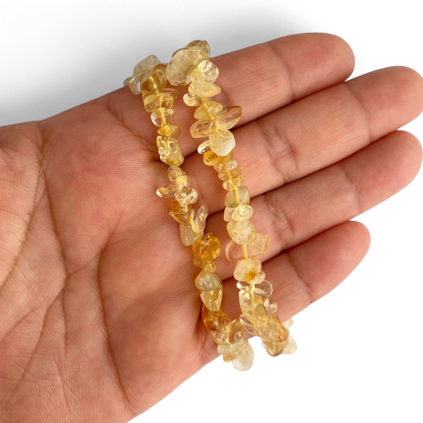 Pulsera Chip Citrino Calentado | ABUNDANCIA